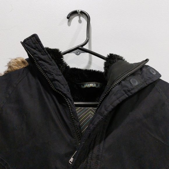 Aritzia TNA Black Vail Parka Size XS - Picture 2 of 8